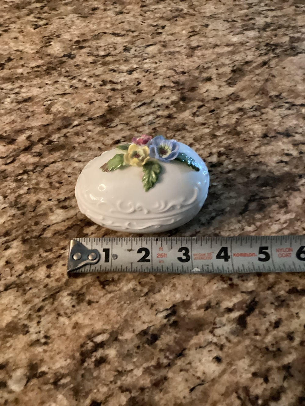 Vintage bone China egg